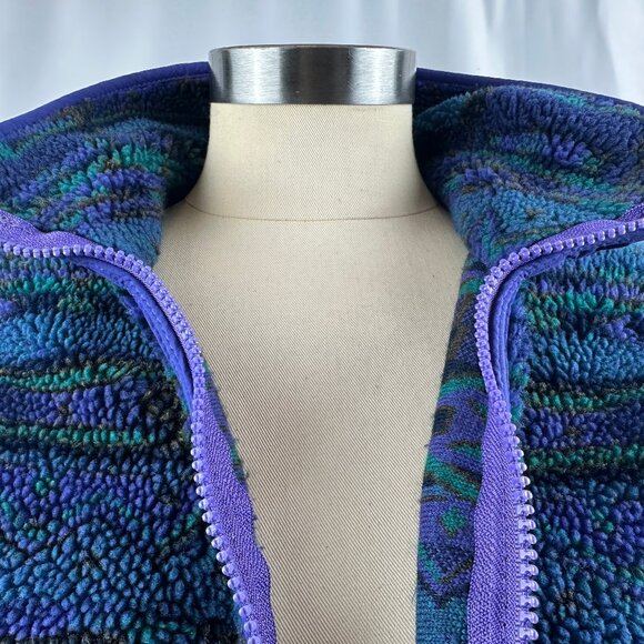 Vintage Columbia 90s Style Glacial Zip Fleece Jacket - Picture 10 of 15